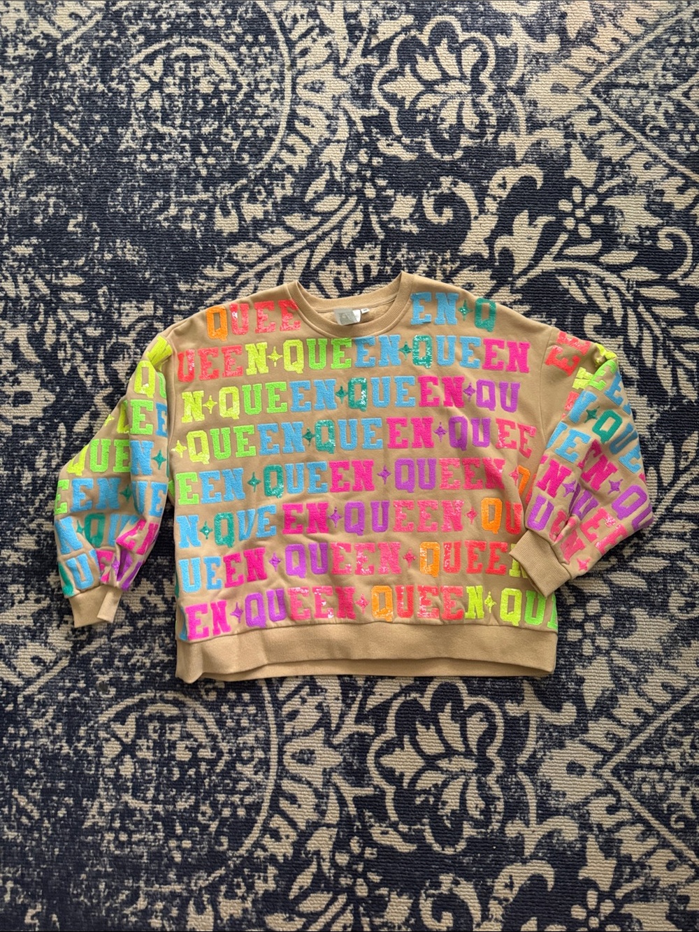 Queen of sparkles sweatshirt